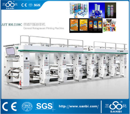 China ASY - C800-1000  Plastic Film Rotogravure Printing Machinery Manual Register supplier