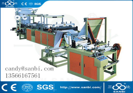 China Plastic Film Garbage Bag Making Machine Bag Making Equipment supplier