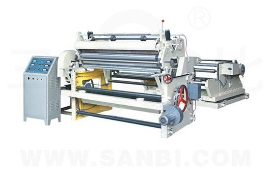China BOPP / PE Paper Roll Slitting Rewinding Machine Horizontal Label Slitter supplier