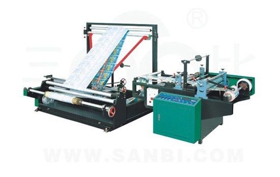China Automatic Plastic Auxiliary Equipment Single Layer Stretch Film folding rewinding machine supplier