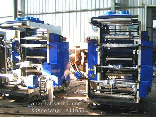 China Multicolor PP Bag Printing Machine , Flexographic Printing Equipment supplier