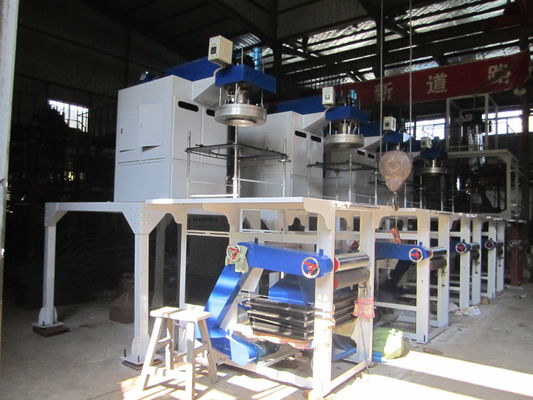 China Automatic PP Film Blowing Machine With Doble Winder blow molding equipment supplier