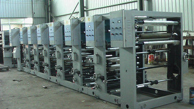 China Automatic Continuous Gravure Printing Machine , Plastic Printing Press supplier