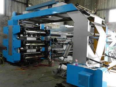 China Computerized Flexographic Printing Machine For Plastic Film / Bag 60m/min supplier