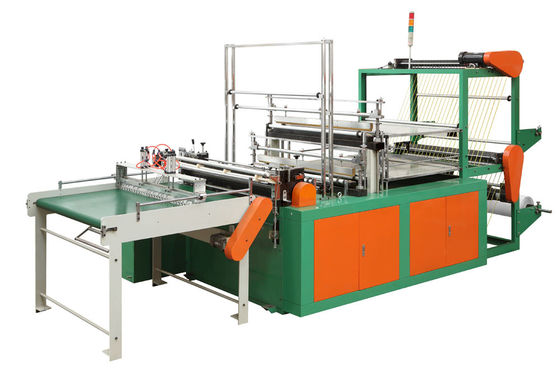 China HDPE / LDPE T-shirt Bag Making Machine Cold cutting For Shopping Bag supplier