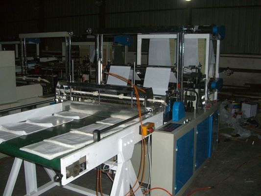 China High Speed four lines cold cutting bag making machine With SGS supplier