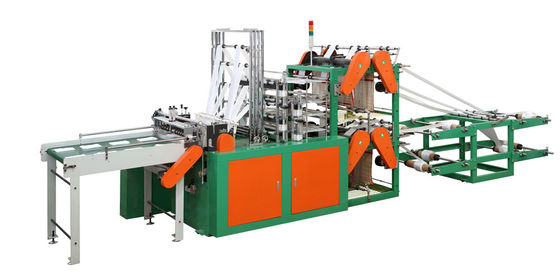 China Eight Lines Cold Cutting Plastic Bag Making Machine Computer control supplier