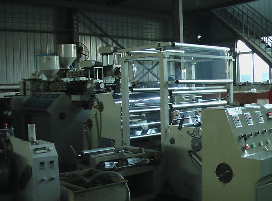 China 120KW Single Screw Stretch Film Making Machine , Plastic recycling line supplier