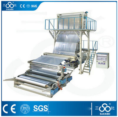 China High Speed Plastic Extrusion Blowing Machine For Agricultural Packing Film supplier