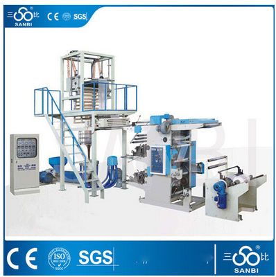 China Auto PE Film Blowing Machine Film Blowing Printing Connect-line Set supplier