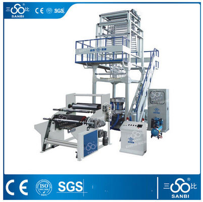 China Automatic PE Film Blowing Machine , Polyethylene blown film extruder supplier