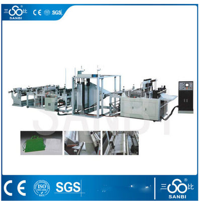China Polythene Non woven Bag making machine vertically / horizontally sealing supplier