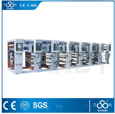 China Computerized Gravure Printing Machine 50m/min Plastic Bag Printing Equipment supplier