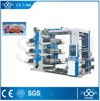 China HDPE Bag Printing Machine Flexographic Press With Edge position controller supplier