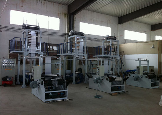 China Low  Density PE Film Extrusion Blowing Machine For Shopping Bags supplier