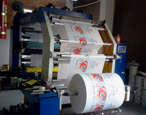 China Low Noise Flexographic Printing Machine EDGE Position Control supplier