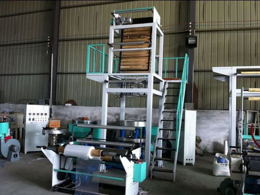 China Single Layer Plastic Film Blowing Machine / High Speed Film Blowing Machine supplier
