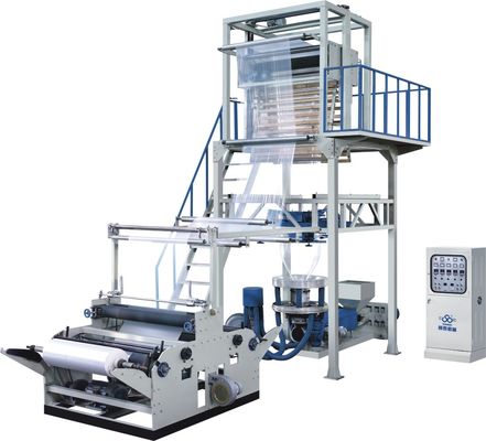 China Low Density PE Film Extrusion Blowing Machine For Shopping Bags supplier