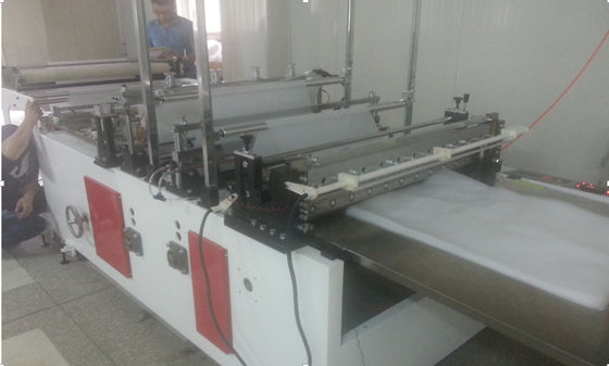 China Heat sealing polythene bag making machine , automatic bag making machine supplier