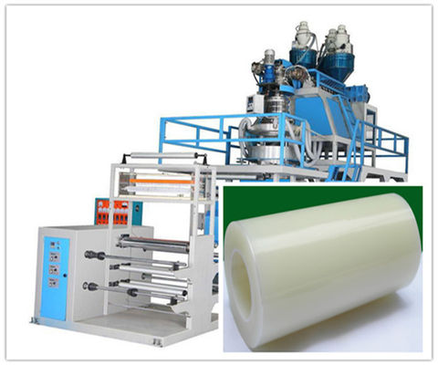 China Double Layer PP Polypropylene Plastic Film Blowing Machine , Extrusion Blowing Machine supplier