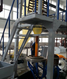 Packing bags PE Film Blowing Machine Set With Side Folding Device supplier