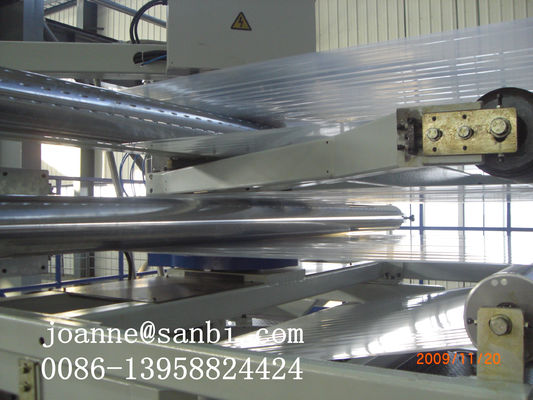 High Speed 3 layers Co-extrusion   PE Film Extrusion With IBC System supplier