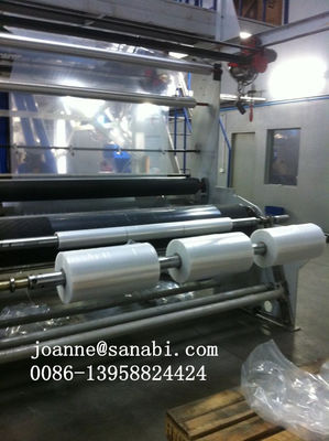 High Speed 3 layers Co-extrusion   PE Film Extrusion With IBC System supplier