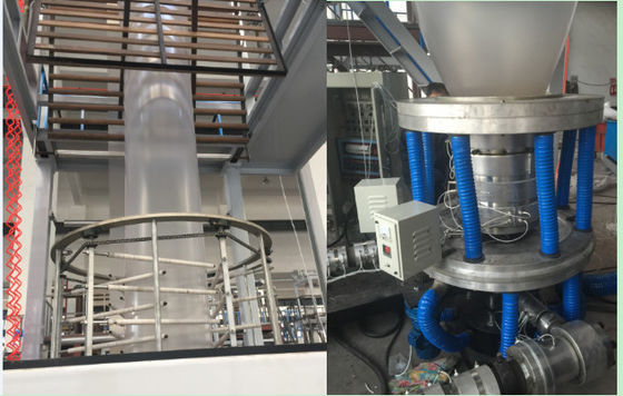 Economic ABA Three layers Co-extrusion  Film blowing machine supplier