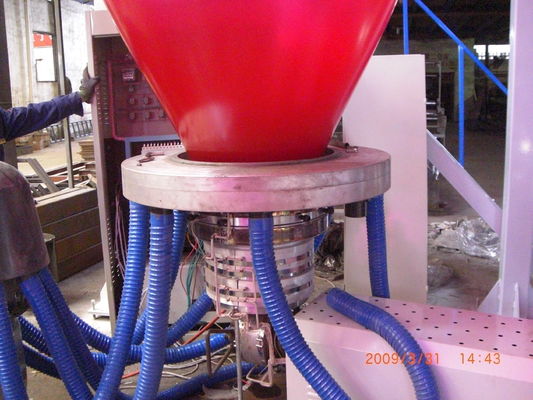 Auto PE Film Blowing Machine with Double Winder , Plastic Blowing Machinery supplier