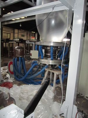 150Kw PE Film Blowing Machine , Extrusion Blow Moulding Equipment supplier