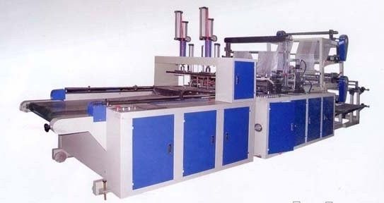 1.5Kw High Speed Four lines vest bag making machine PLC Control supplier