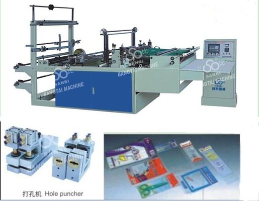 Side Sealing Hot Cutting Plastic Bag Making Machine For Shopping Bag supplier