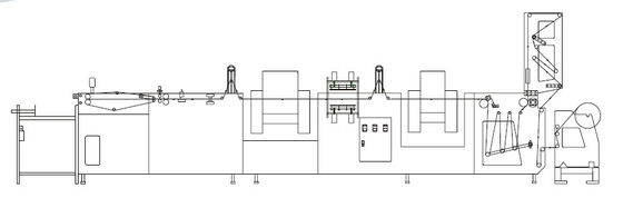 Full Automatic Plastic bag making machine for Soft loop Handle bag supplier