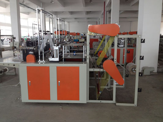 Double Lines Plastic Bag Making Machine 100pc/min For Convenient Bag supplier