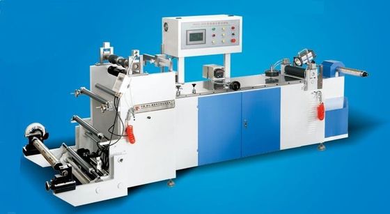 380V 50HZ PVC / PET Plastic Bag Making Machine With Rewind Oscillation Control supplier