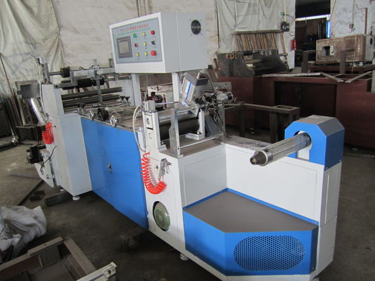 380V 50HZ PVC / PET Plastic Bag Making Machine With Rewind Oscillation Control supplier