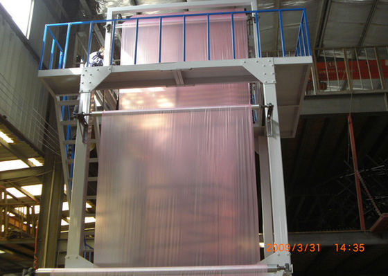 PE Greenhouse Plastic Blown Film Extrusion Machine For Single Layer supplier