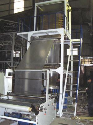 Low Density PE Film Extrusion Blowing Machine For Shopping Bags supplier