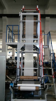 PE  Plastic Film Film Blowing Machine , polyethylene blown film extruder supplier